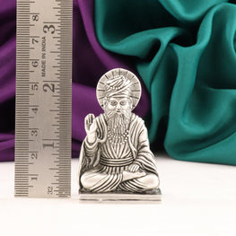 925 Silver 2D Guru Nanak Articles Idols AI-947 - P S Jewellery