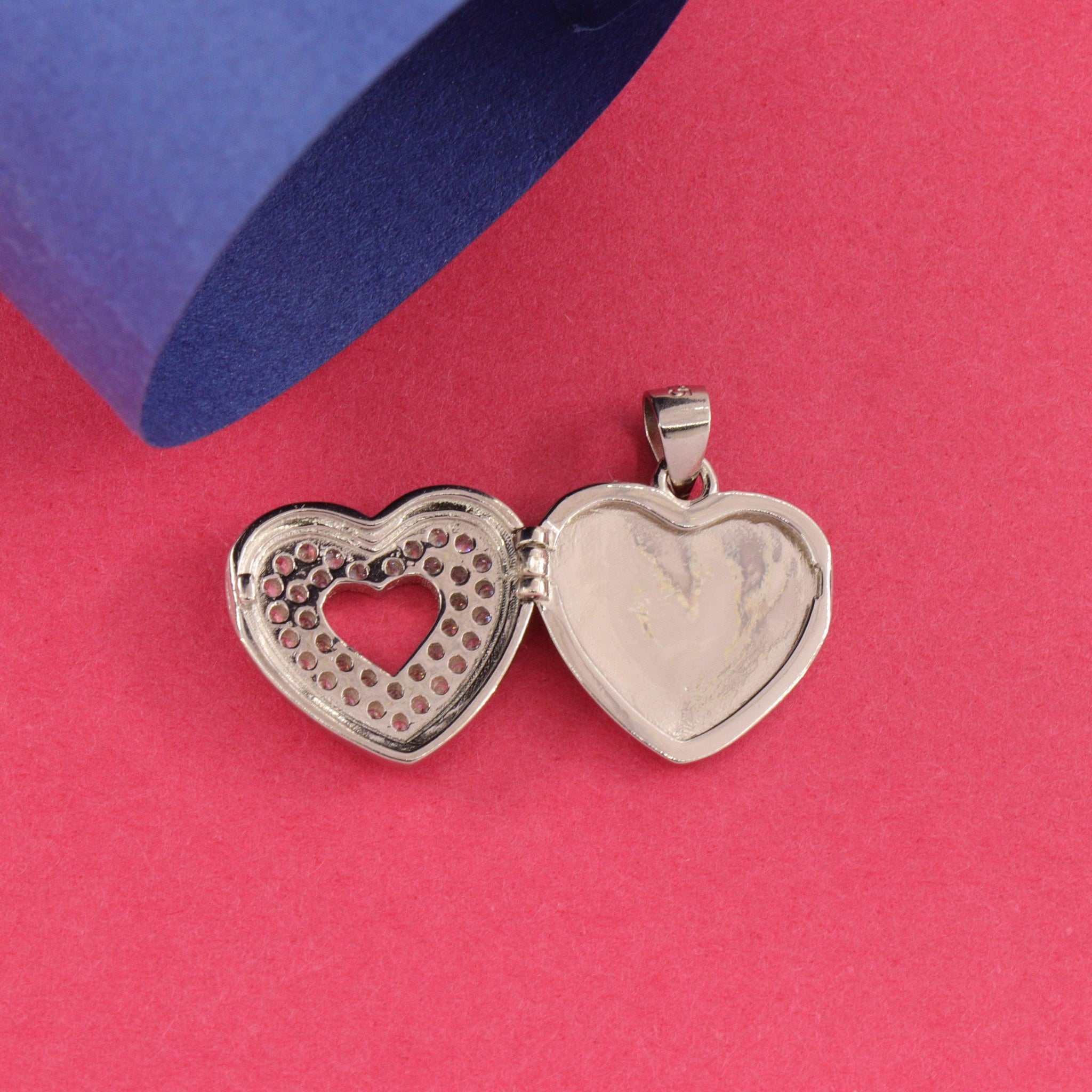 925 Silver Heart Women Pendant WP-68 - P S Jewellery