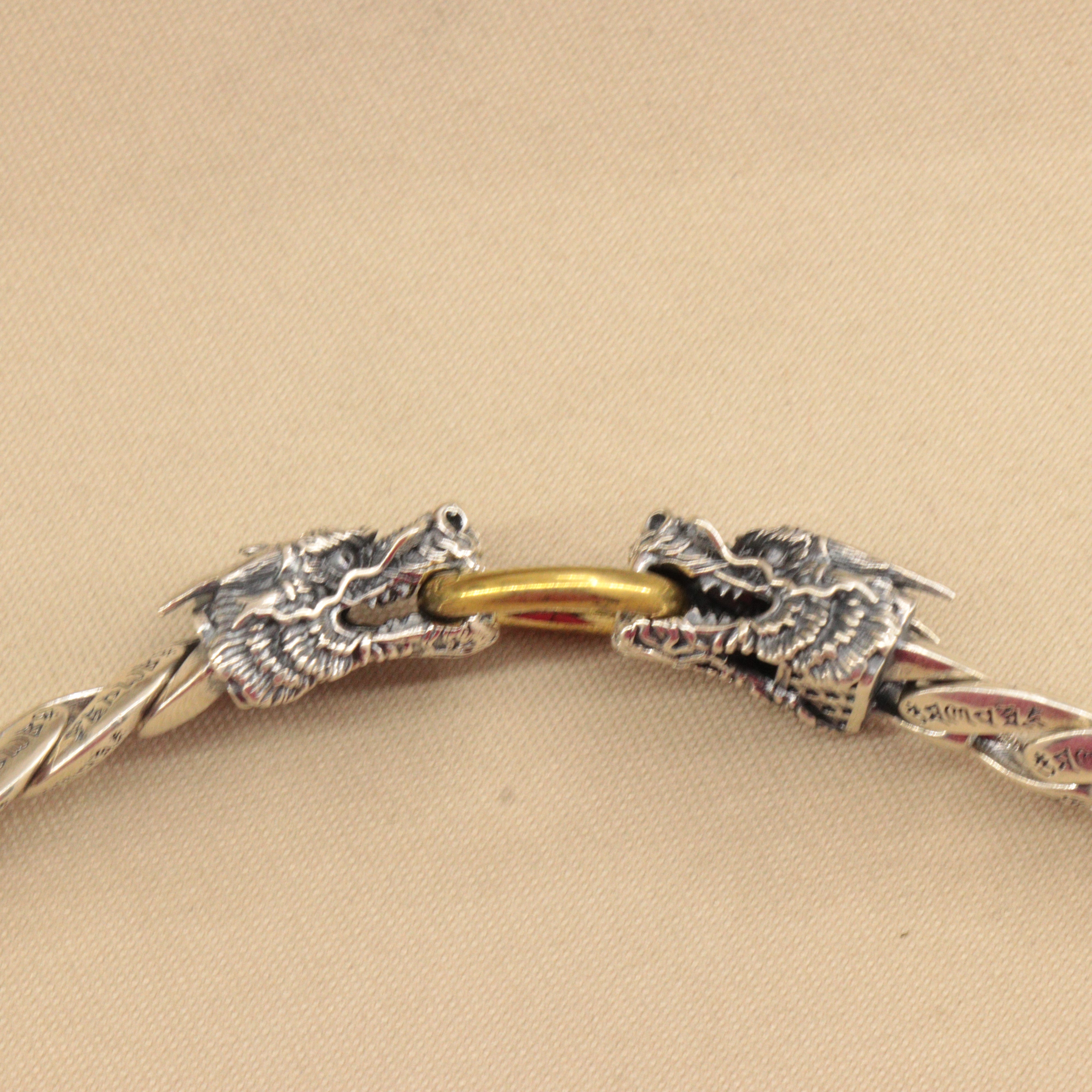 925 Silver Dragon Men Bracelet MB-272