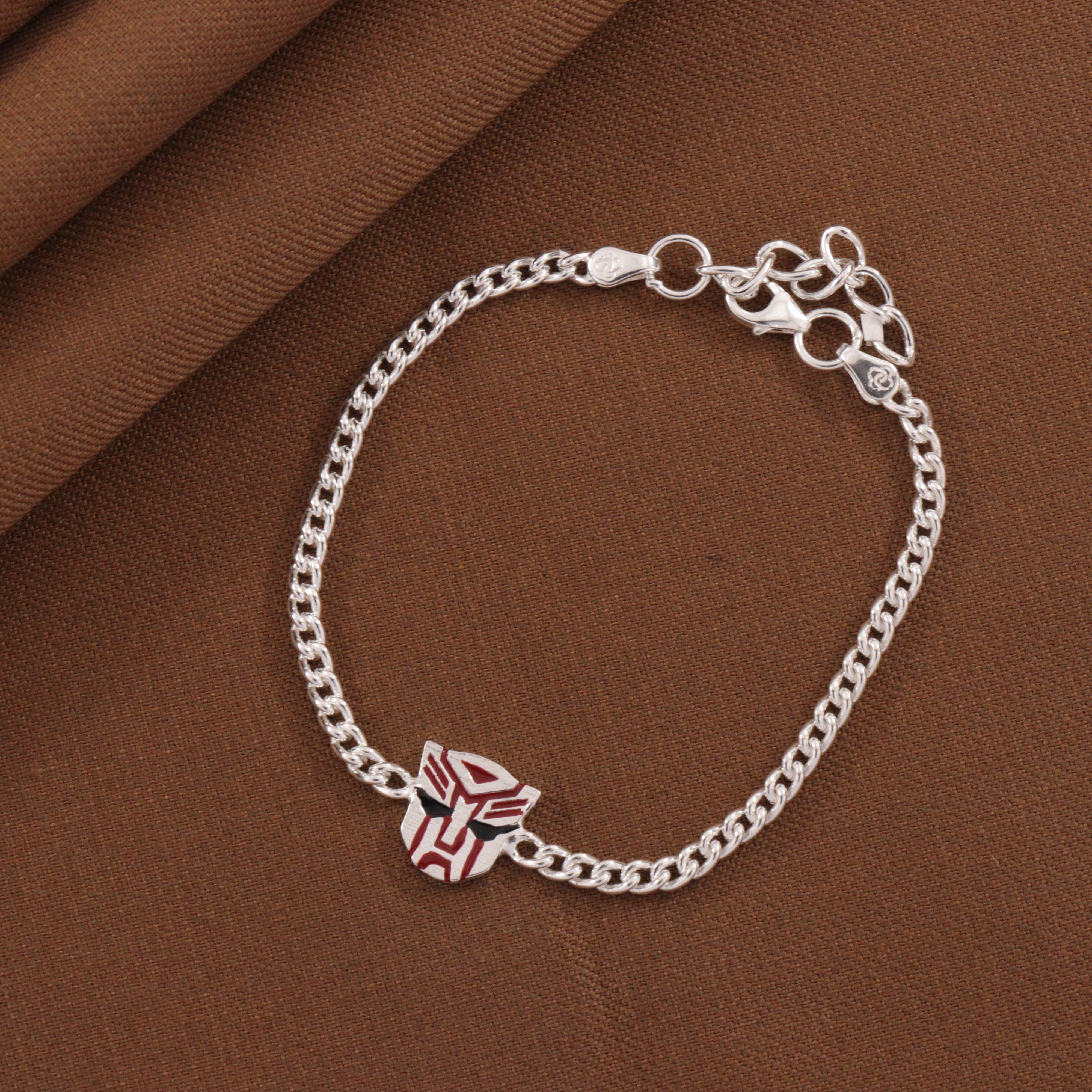 925 Silver Transformer Kids Bracelet KB-246