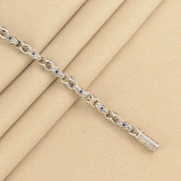 925 Silver Hridayesh Men Bracelet MB-260