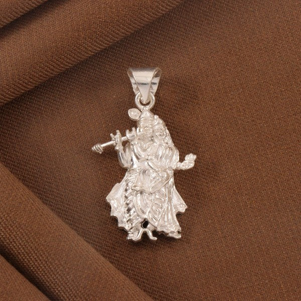 925 Silver Radha Krishna God Pendant GP-293