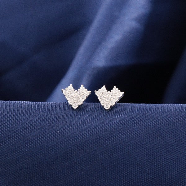 925 Silver Shankari Women Studs STD-336