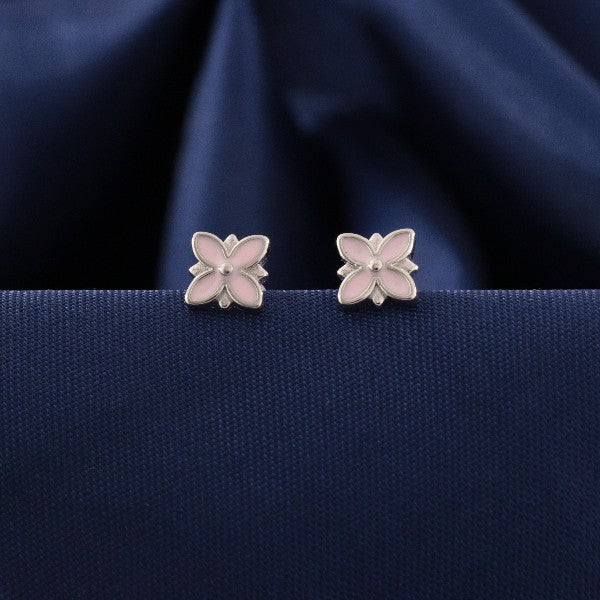 925 Silver Flower Kids Studs KS-286