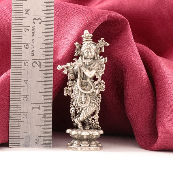 925 Silver 3D Krishna Articles Idols AI-1431