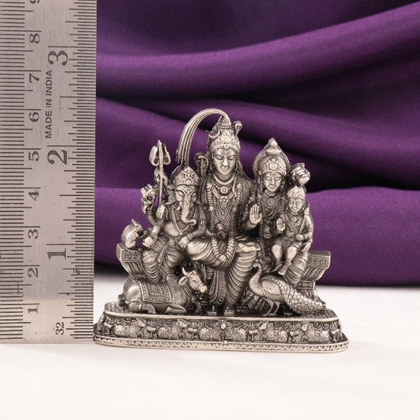 925 Silver 2D Shiv Parivar Articles Idols AI-1336