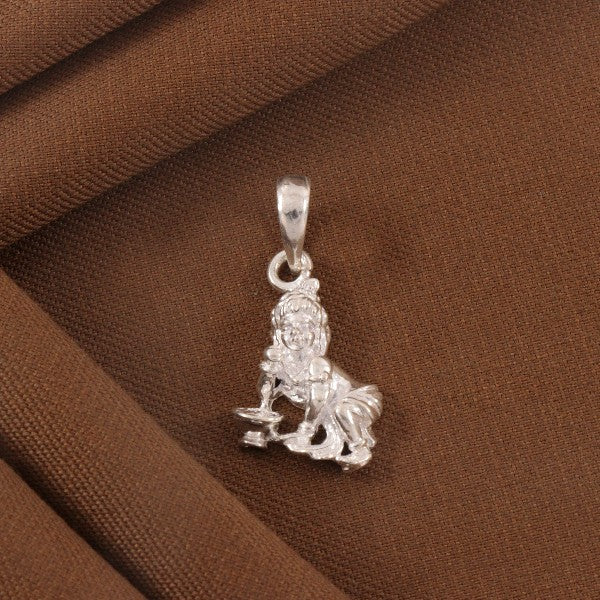 925 Silver Krishna God Pendant GP-294