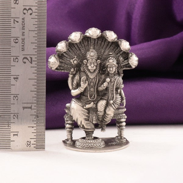 925 Silver 3D Lakshmi Narasimha Articles Idols AI-1348