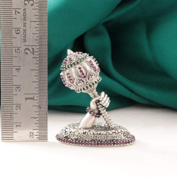 925 Silver 3D Hanuman Gada Articles Idols AI-1449