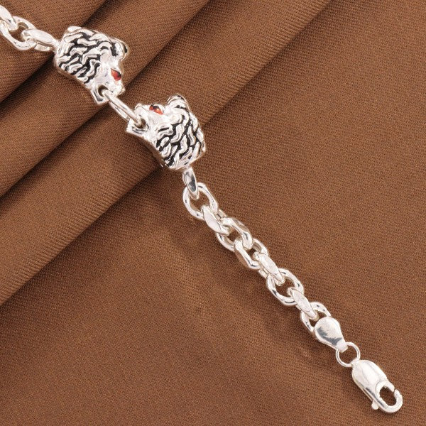 925 Silver Lion Kids Bracelet KB-239