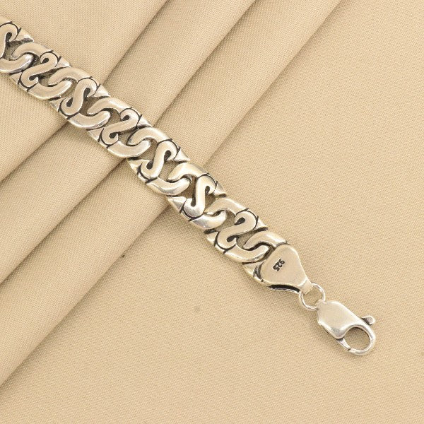 925 Silver Chidambar Men Bracelet MB-265