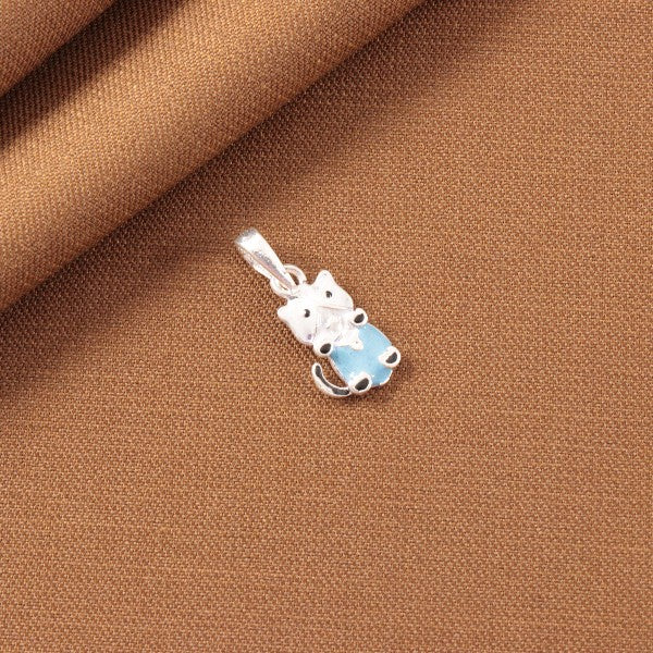 925 Silver Cat Kids Pendant KP-42