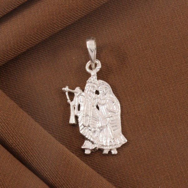 925 Silver Radha Krishna God Pendant GP-285