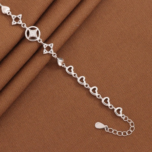 925 Silver Deepashikha Women Bracelet LBR-395