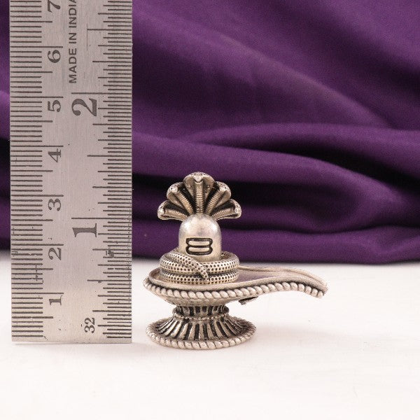 925 Silver 3D Shivling Articles Idols AI-1372