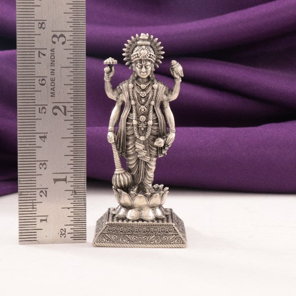 925 Silver 3D Satyanarayana Swamy Articles Idols AI-1351