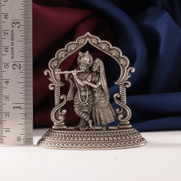 925 Silver 2D Radha Krishna Articles Idols AI-1394