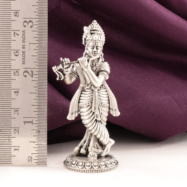 925 Silver 3D Krishna Articles Idols AI-1465