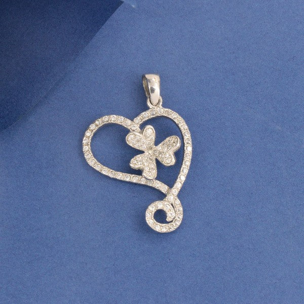 925 Silver Heart Women Pendant WP-85