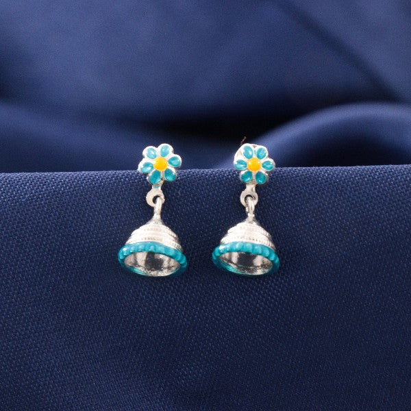 925 Silver Shampa Kids Jhumkas KJ-18