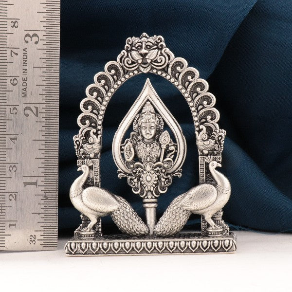 925 Silver 3D Arch Vel with Murugan face Articles Idols AI-1428