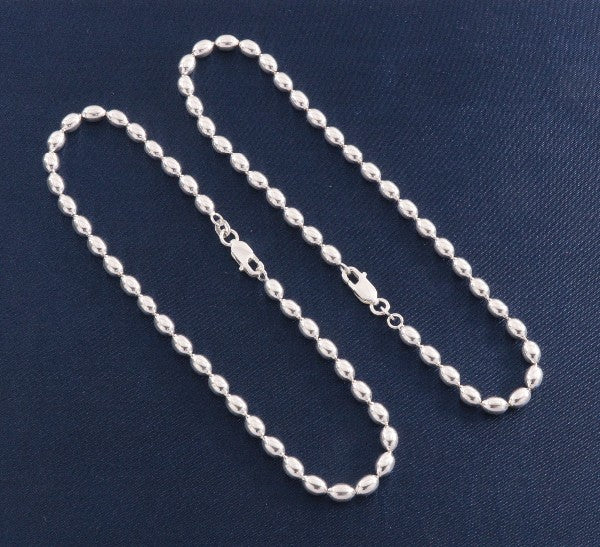 925 silver Chayana women anklets ANK-175, 27cms long with a weight of 24g, showcasing high purity 925 silver craftsmanship.