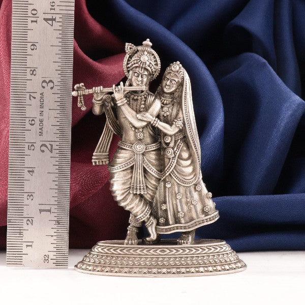 925 Silver 3D Radha Krishna Articles Idols AI-1391