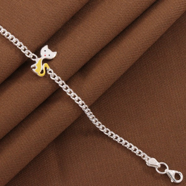 925 Silver Cat Kids Bracelet KB-248