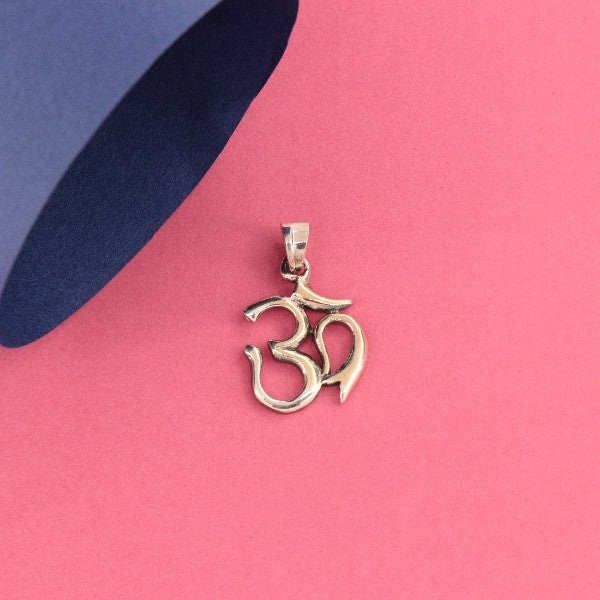 925 Silver Om God Pendant GP-203