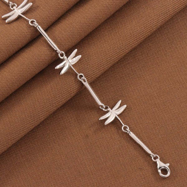 925 Silver Dragonfly Kids Bracelet KB-251