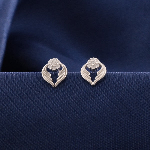 925 Silver Sharada Women Studs STD-350