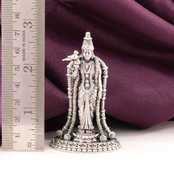 925 Silver 3D Meenakshi Amman Articles Idols AI-1464