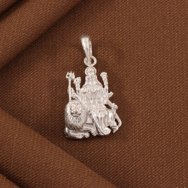 925 Silver Durga God Pendant GP-242