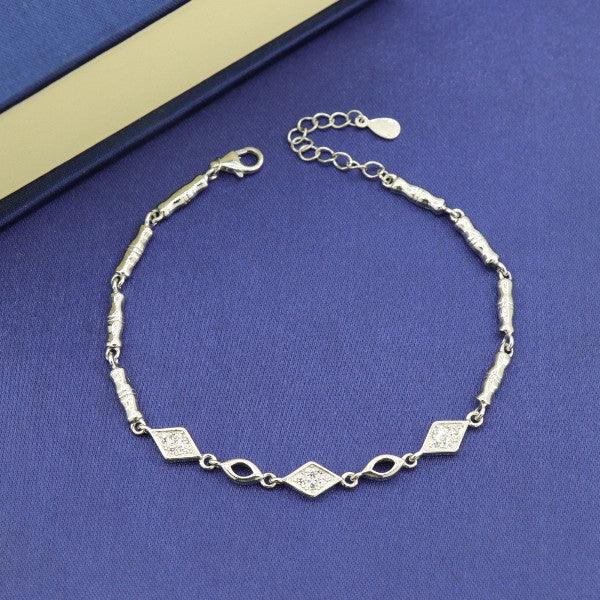 925 Silver Vasudhara Women Bracelet LBR-246 - P S Jewellery