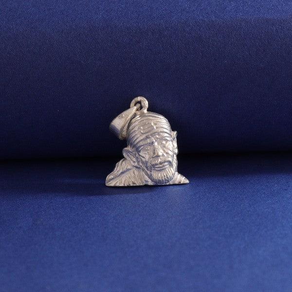 925 Silver Sai Baba God Pendant GP-69 - P S Jewellery