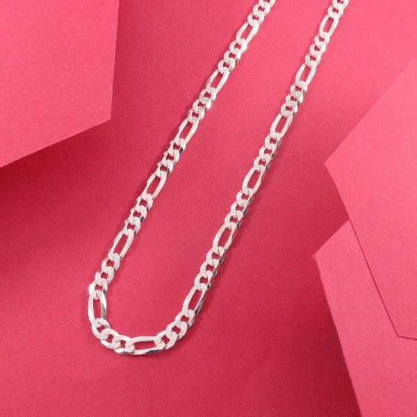 925 Silver Japesh Men Chain MC-193 with 33g weight and 51cms length