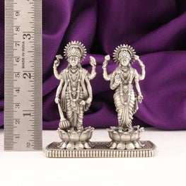 925 Silver 3D Lakshmi Narayana Swamy Articles Idols AI-529 - P S Jewellery