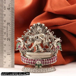 925 Silver 2D Krishna Articles Idols AI-813 - P S Jewellery
