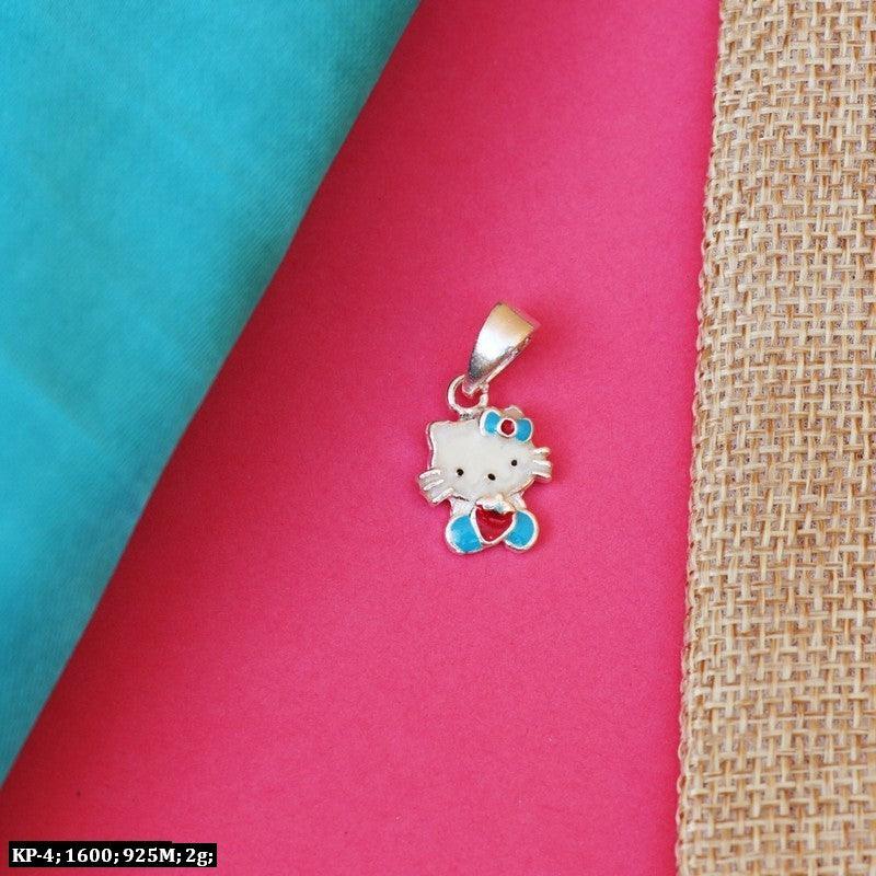 925 Silver Hello Kitty Kids Pendants KP-4 - P S Jewellery
