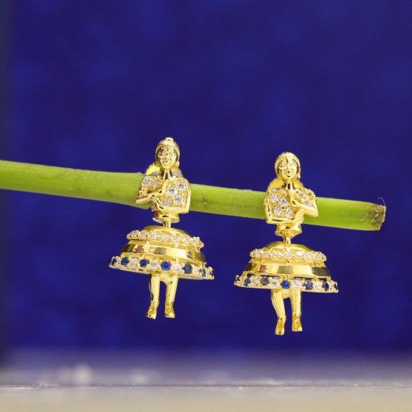 925 Silver Sarakshi Women Jhumkas JHK-79 - P S Jewellery