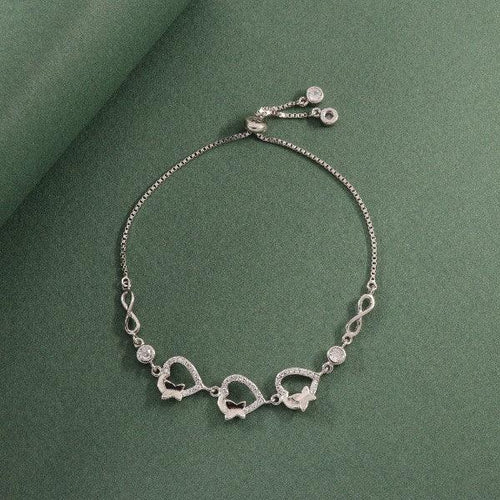 925 Silver Vidya Women Bracelet LBR-321 - P S Jewellery