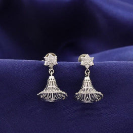 925 Silver Sarbani Women Jhumkas JHK-160 - P S Jewellery