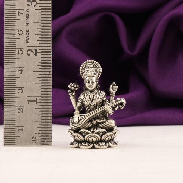 925 Silver 3D Saraswathi Articles Idols AI-862