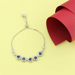 925 Silver Ratna Women Bracelet LBR-219 - P S Jewellery