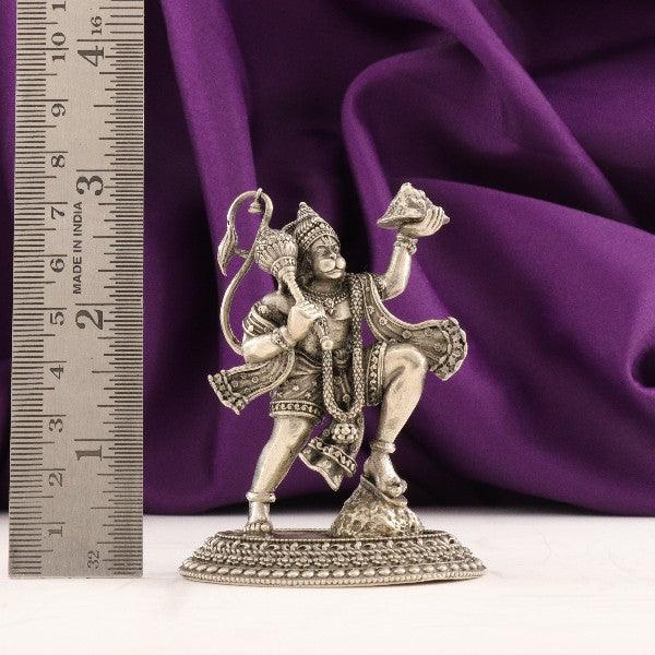 925 Silver 3D Hanuman Articles Idols AI-1135 - P S Jewellery