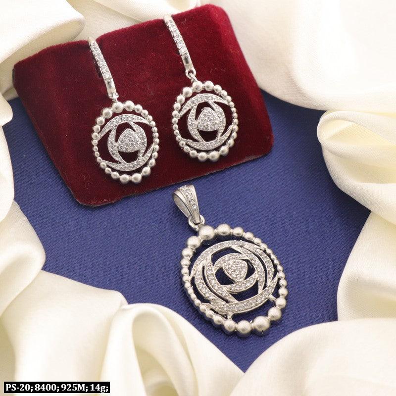 925 Silver Shachi Women Pendant sets PS-20 - P S Jewellery