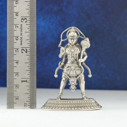 925 Silver 3D Hanuman Articles Idols AI-230 - P S Jewellery