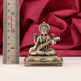 925 Silver 3D Saraswathi Articles Idols AI-462 - P S Jewellery