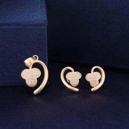 925 Silver Tanmaya Women Pendant-sets PS-133 - P S Jewellery