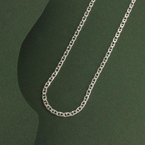 925 Silver Sacchidananda Men's Chain MC-175 50cms Length 16g Weight Stylish and Elegant Necklace